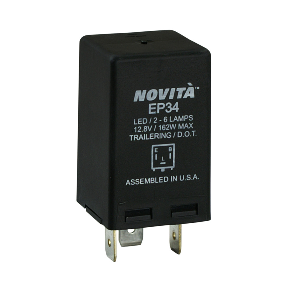 NOVITA FLASHERS - Hazard Warning and Turn Signal Flasher - TRD EP34