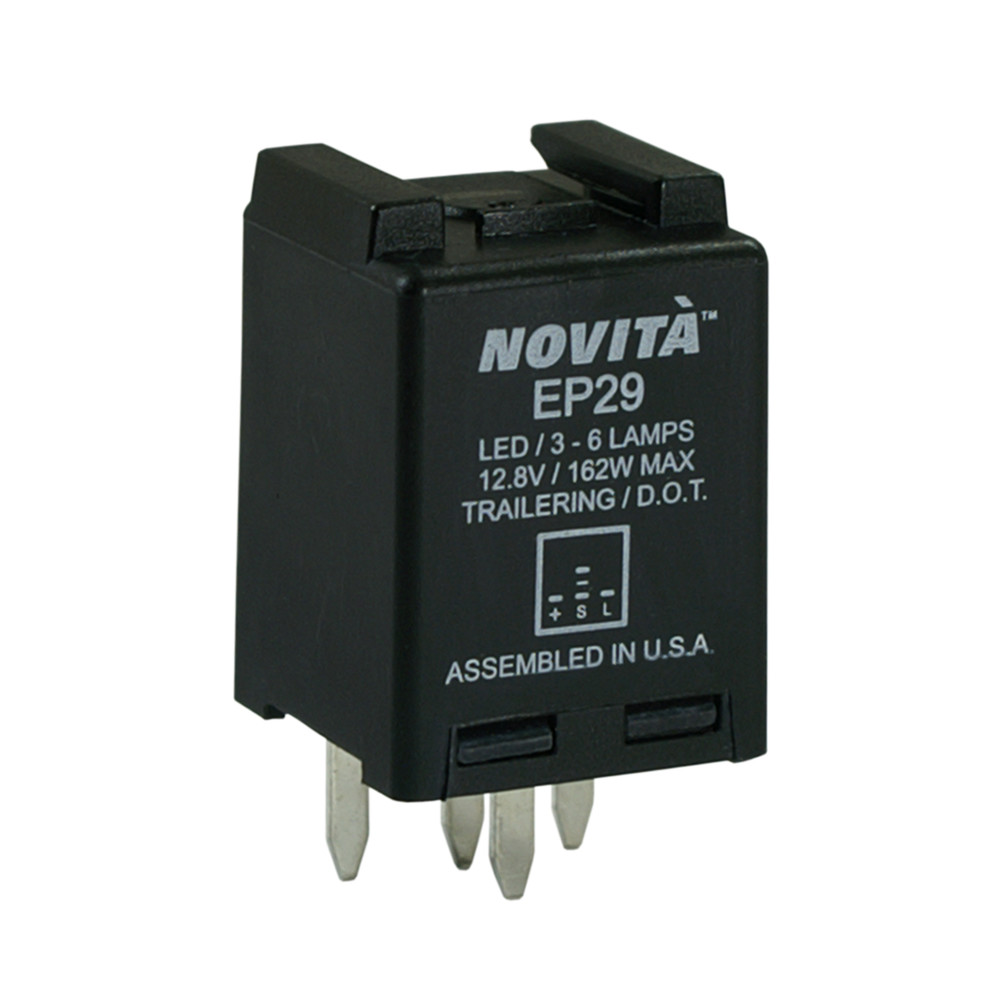NOVITA FLASHERS - Electronic Flasher Blister Card - TRD EP29-C