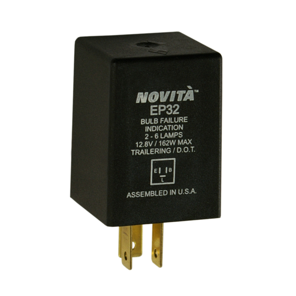 NOVITA FLASHERS - Hazard Warning and Turn Signal Flasher - TRD EP32