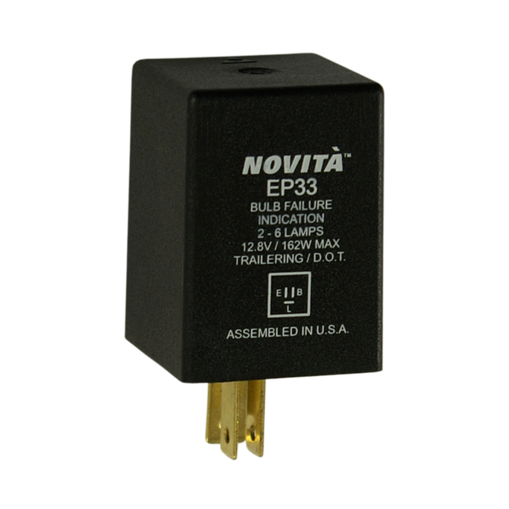NOVITA FLASHERS - Hazard Warning and Turn Signal Flasher - TRD EP33