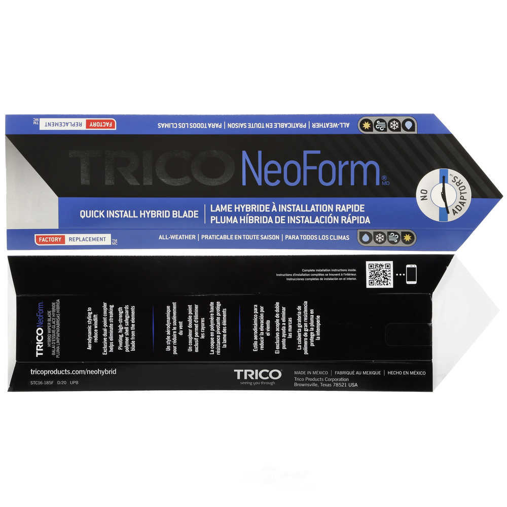 TRICO - TRICO NeoForm Wiper Blade - TRI 16-160