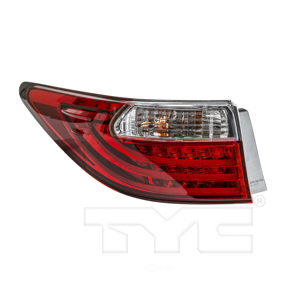 TYC - Capa Certified Tail Light Assembly (Left Outer) - TYC 11-6546-00-9