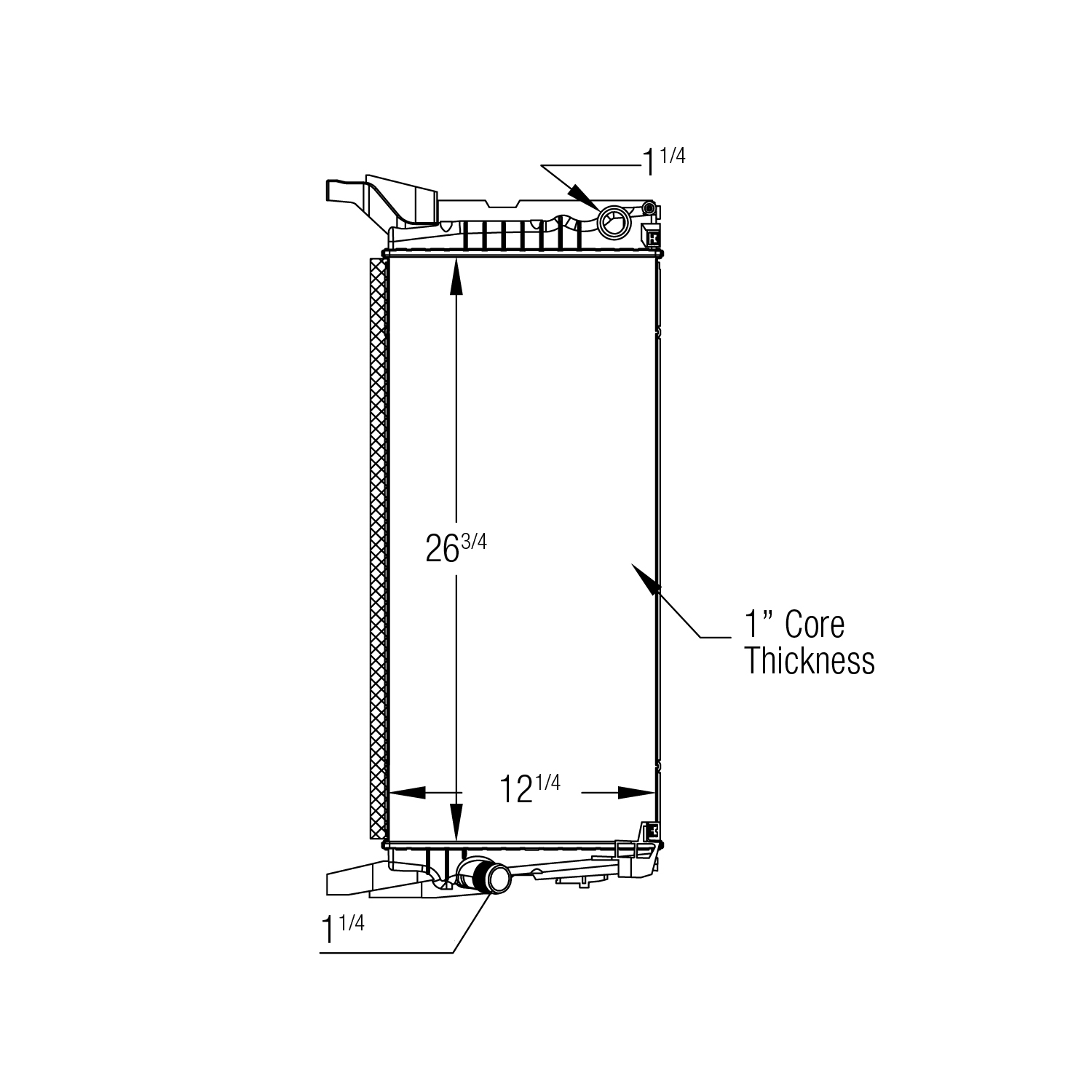 TYC - TYC Radiator - TYC - 13544