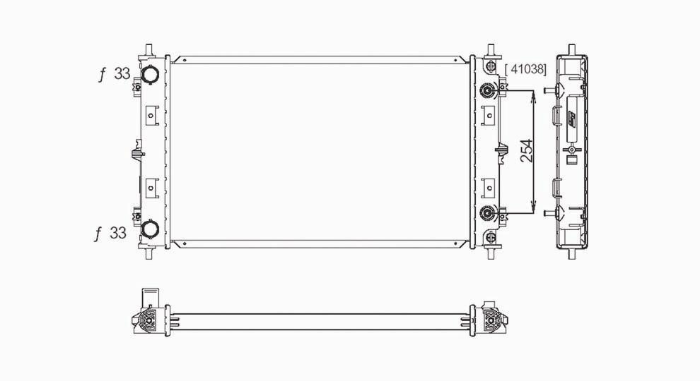 TYC - Radiator Assembly - TYC - 1703