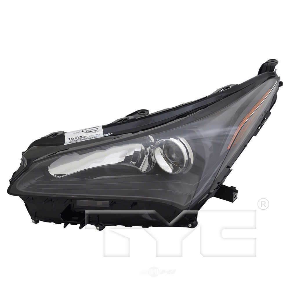 TYC - Capa Certified Headlight Assembly - TYC - 20-9658-01-9