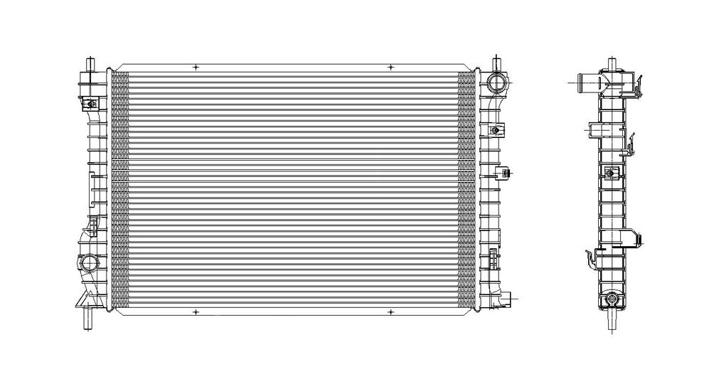 TYC - Radiator Assembly - TYC - 2463
