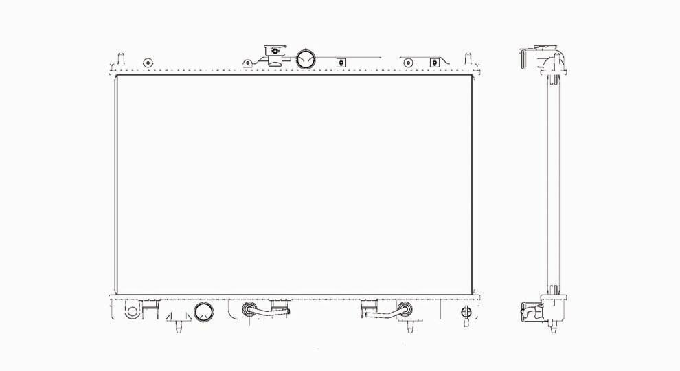 TYC - TYC Radiator - TYC - 2617