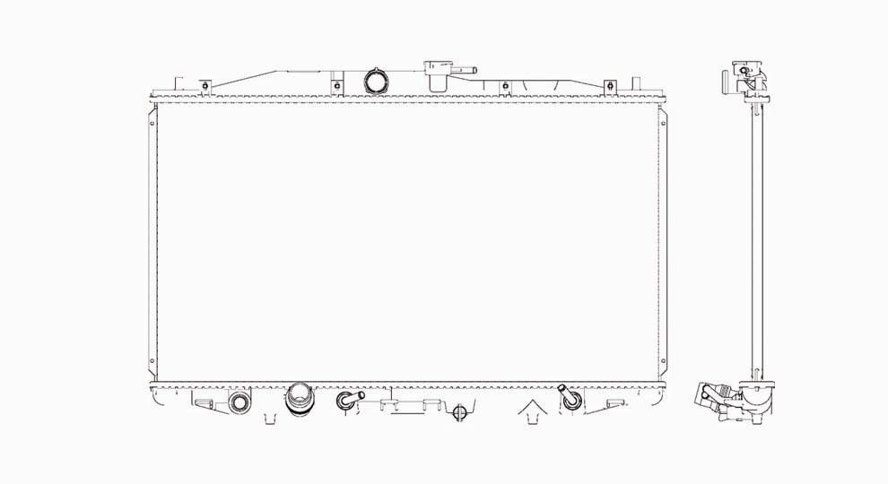 TYC - Radiator Assembly - TYC - 2680