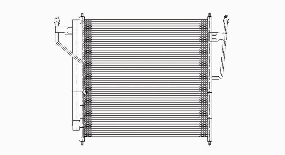 TYC - A/C Condenser (Front) - TYC 3239