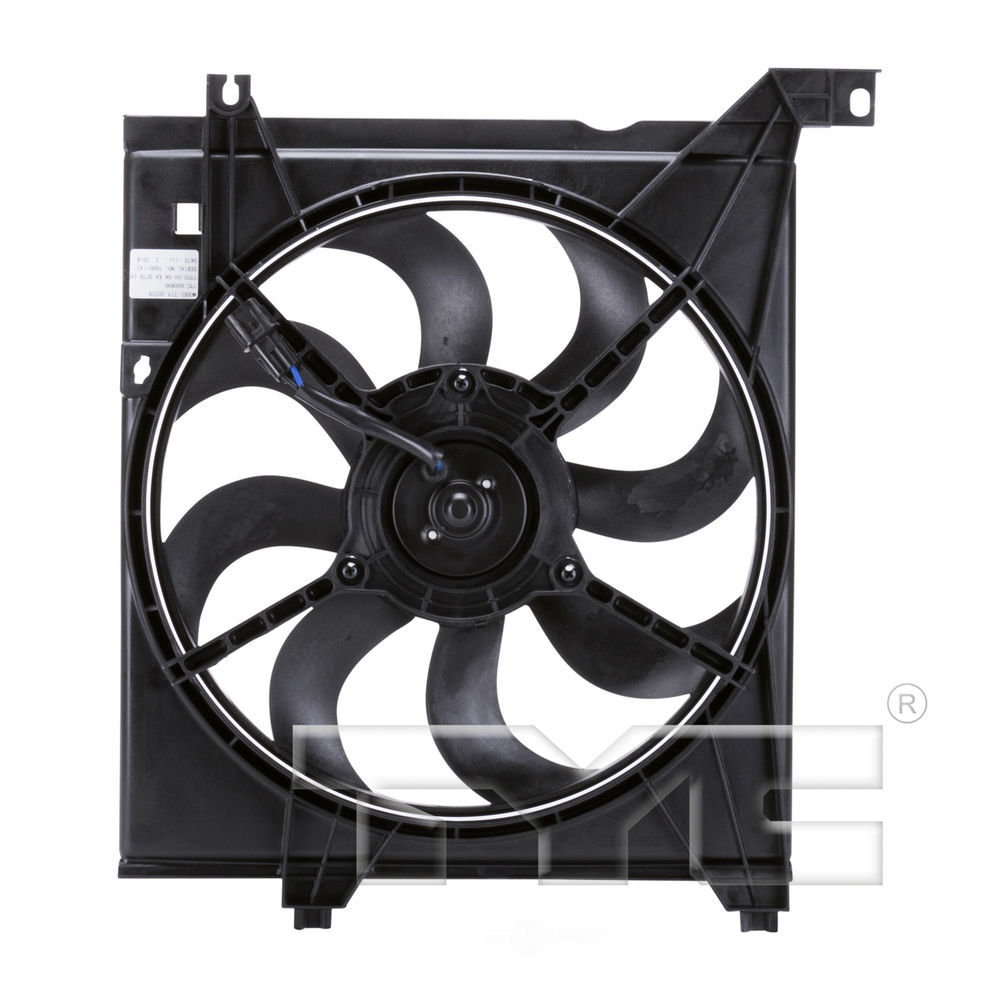 TYC - Engine Cooling Fan Assembly (Left) - TYC 600890