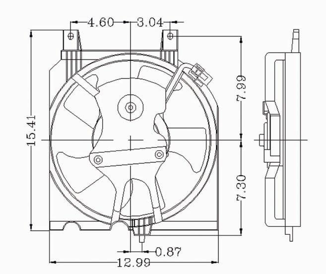 TYC - Engine Cooling Fan Blade - TYC 610130