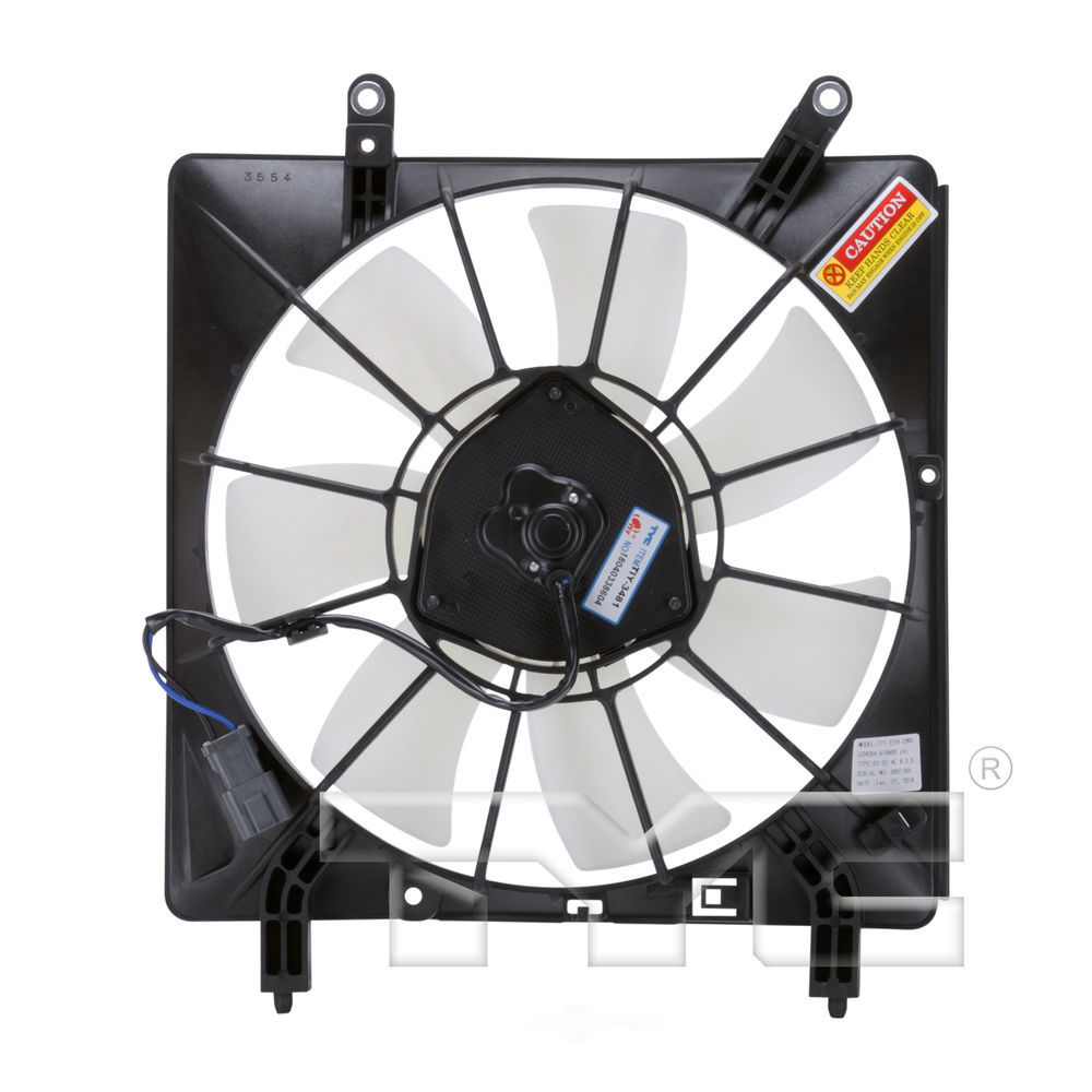 TYC - Engine Cooling Fan Blade - TYC 610600