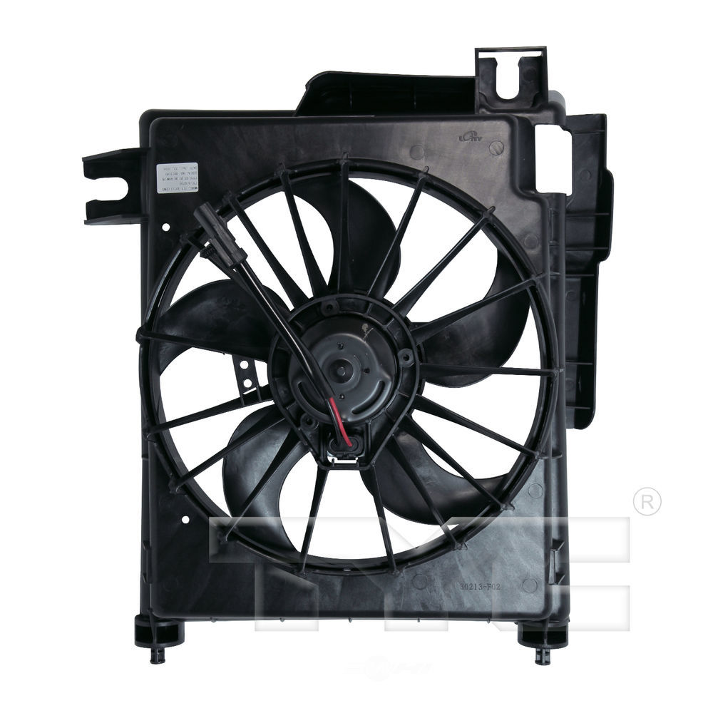 TYC - A/C Condenser Fan Assembly (Right) - TYC 610730