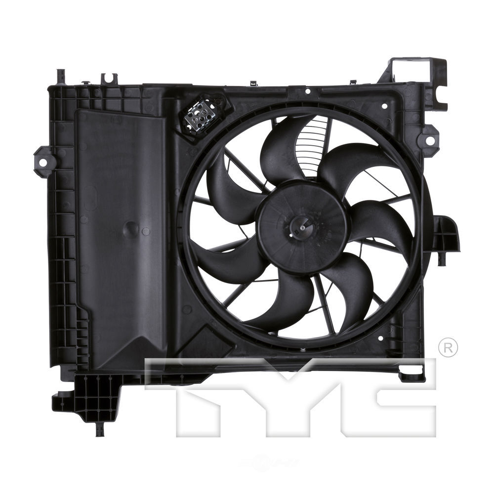 TYC - A/C Condenser Fan Assembly (Right) - TYC 610830
