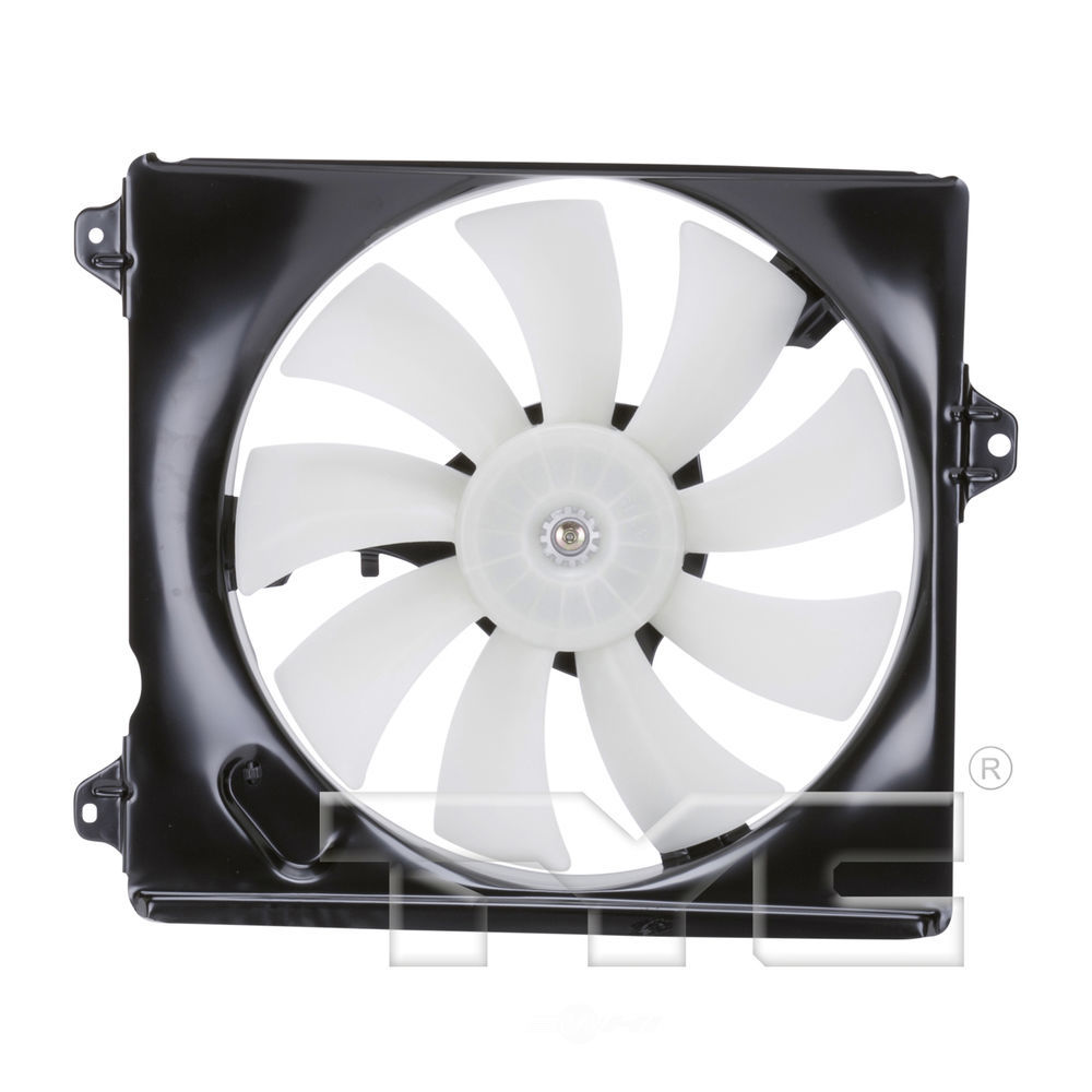 TYC - A/C Condenser Fan Assembly (Right) - TYC 610870