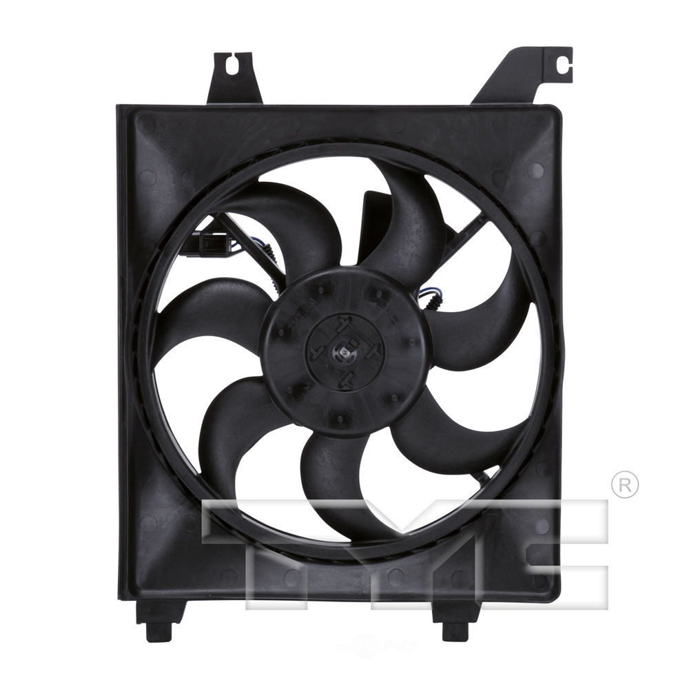 TYC - A/C Condenser Fan Assembly (Right) - TYC 611080