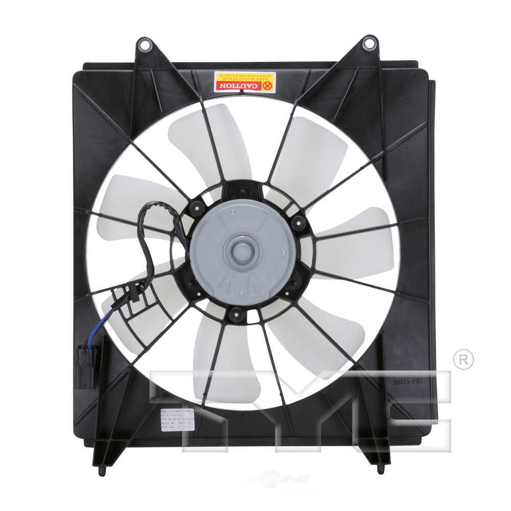 TYC - A/C Condenser Fan Assembly - TYC 611130