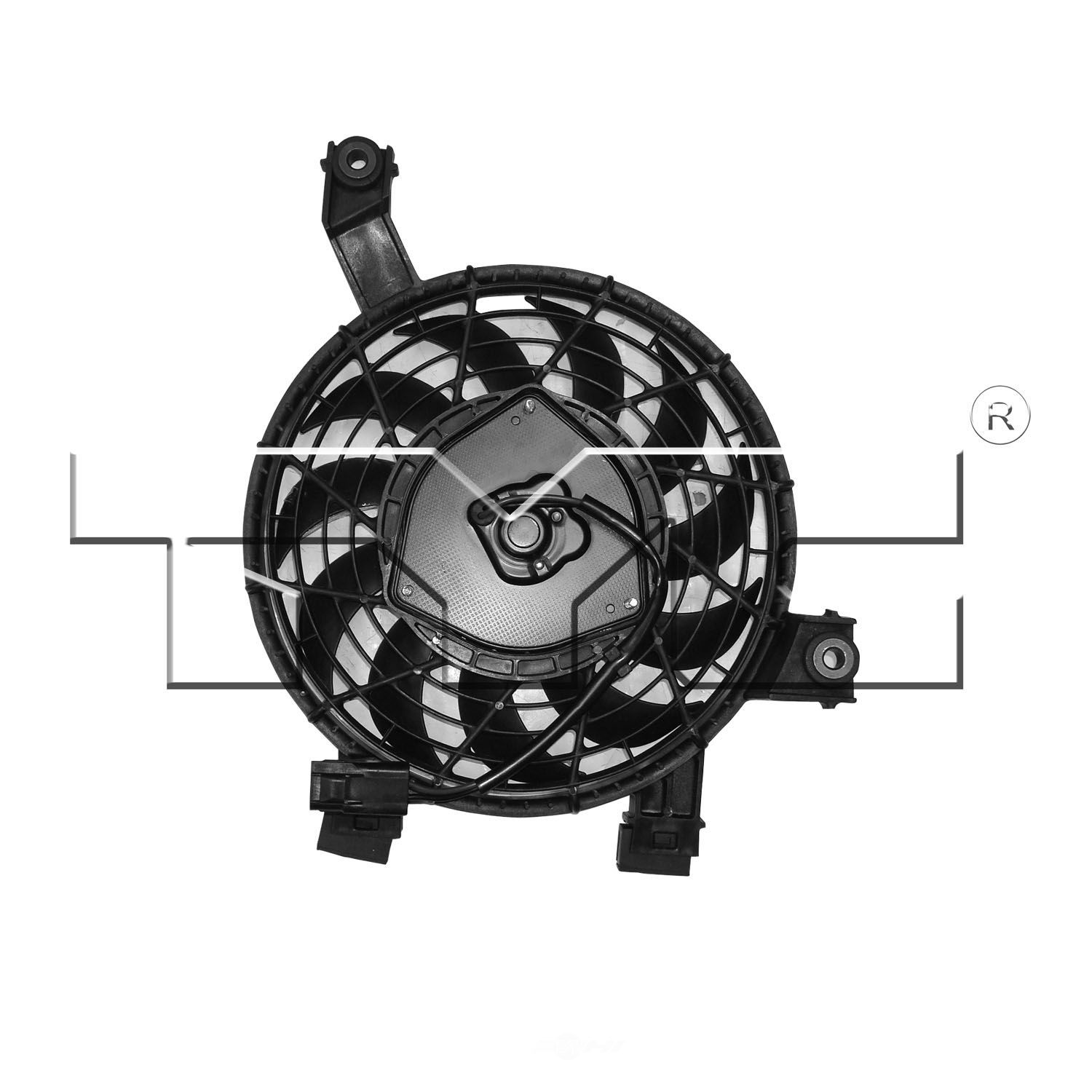 TYC - A/C Condenser Fan Assembly (Right) - TYC 611270