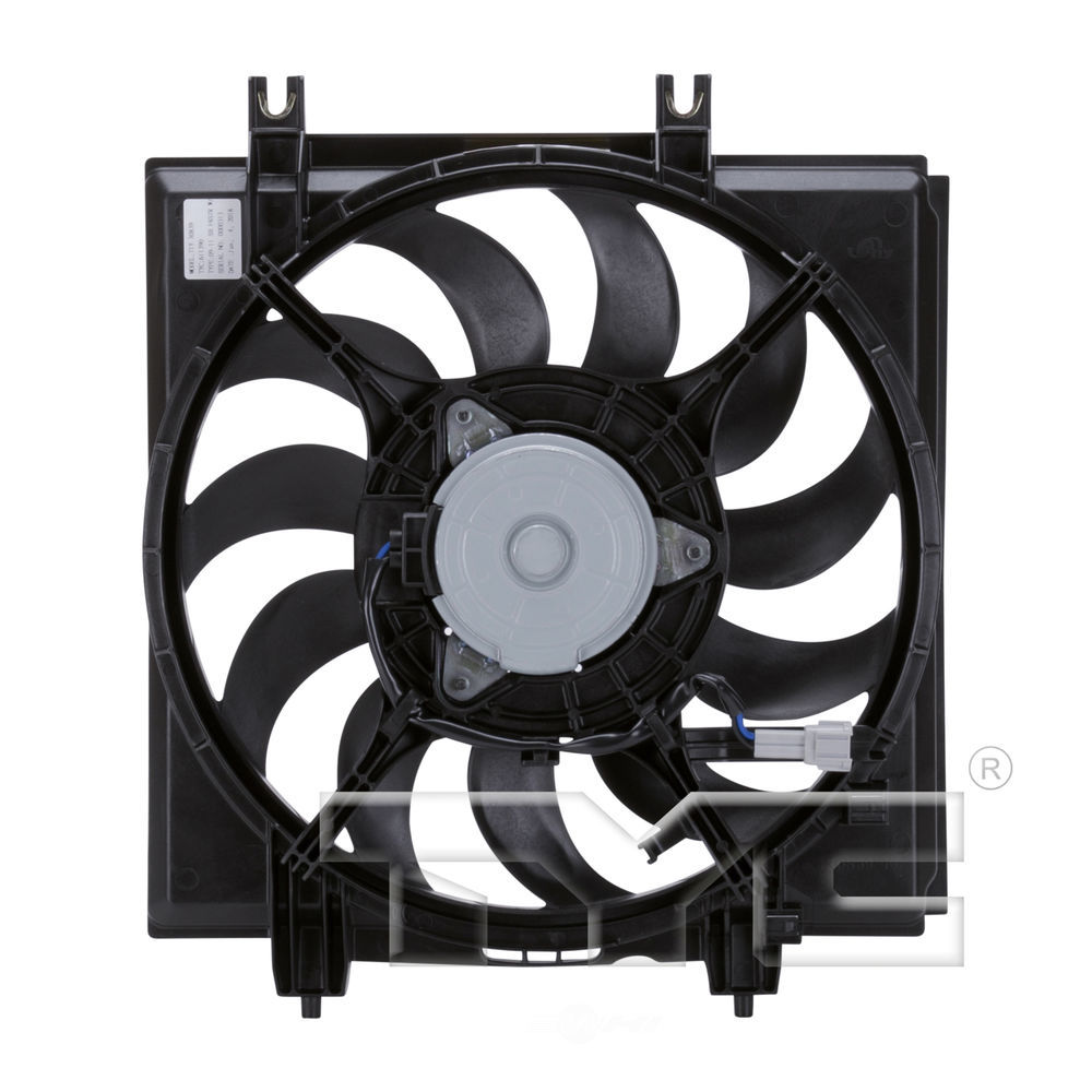 TYC - A/C Condenser Fan Assembly (Right) - TYC 611390