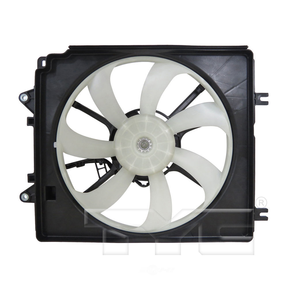 TYC - A/C Condenser Fan Assembly (Right) - TYC 611550