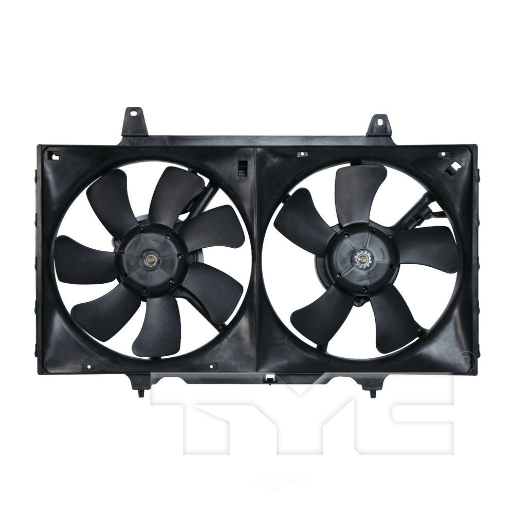 TYC - Dual Radiator And Condenser Fan Assembly - TYC 620040
