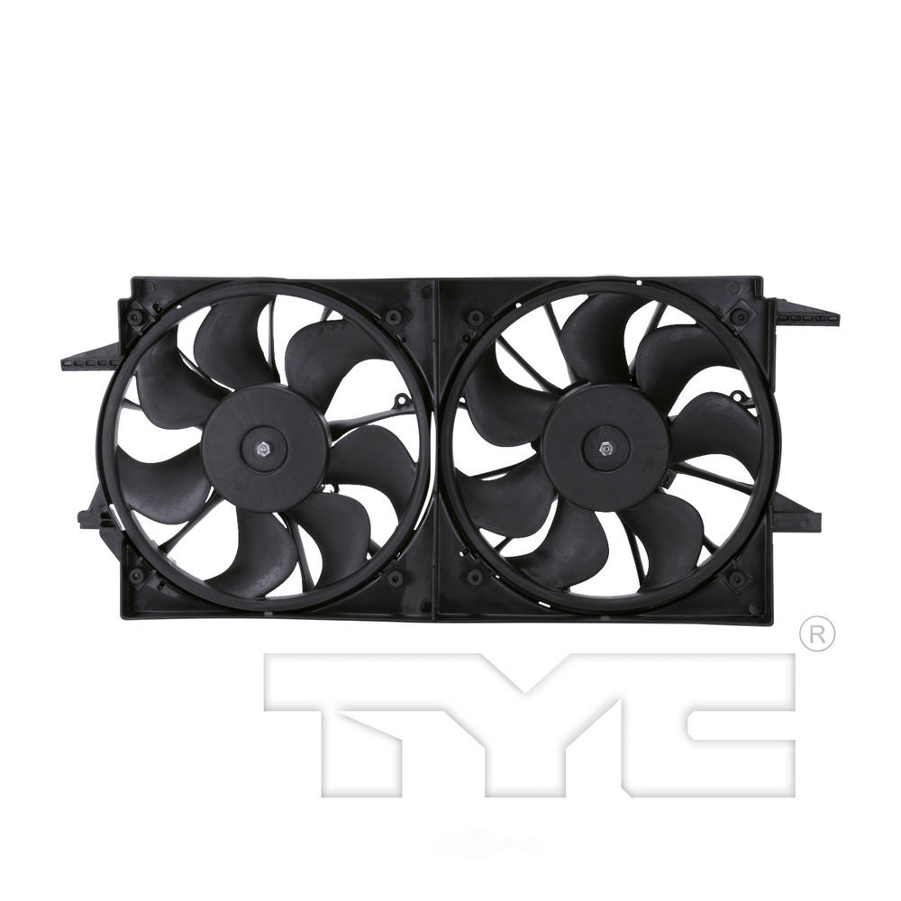 TYC - Dual Radiator And Condenser Fan Assembly - TYC 620090