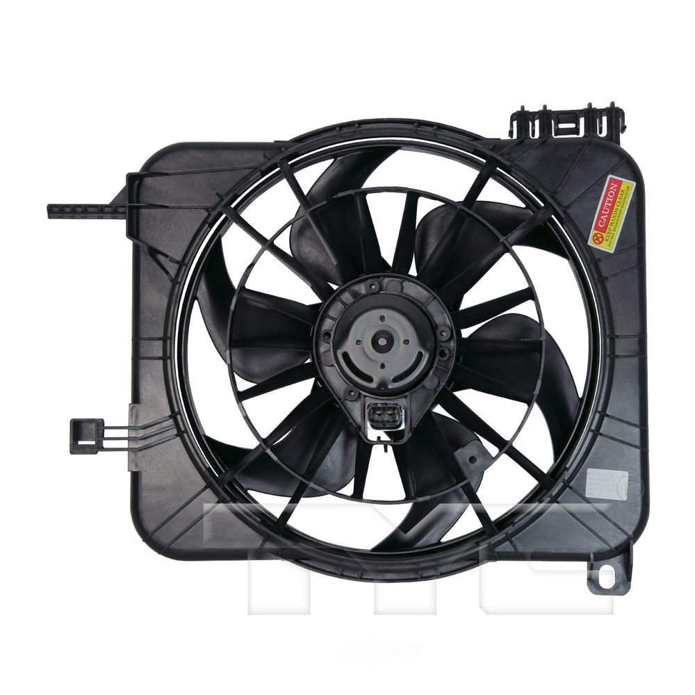 TYC - Dual Radiator And Condenser Fan Assembly - TYC 620100