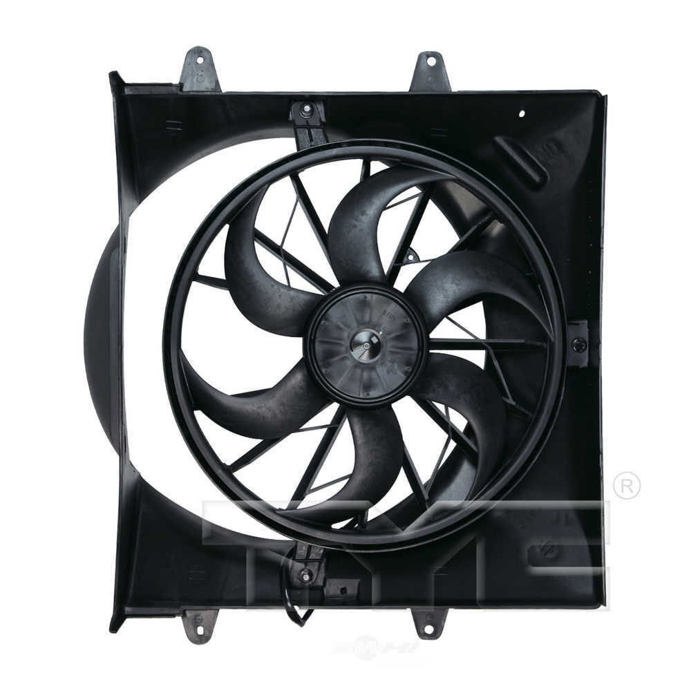TYC - Dual Radiator And Condenser Fan Assembly - TYC 620200