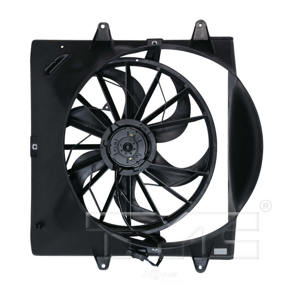 TYC - Dual Radiator And Condenser Fan Assembly - TYC 620200
