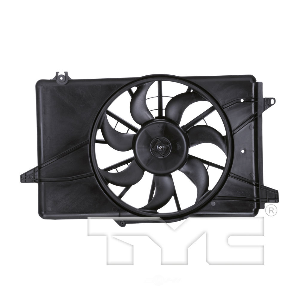 TYC - Dual Radiator And Condenser Fan Assembly - TYC 620220