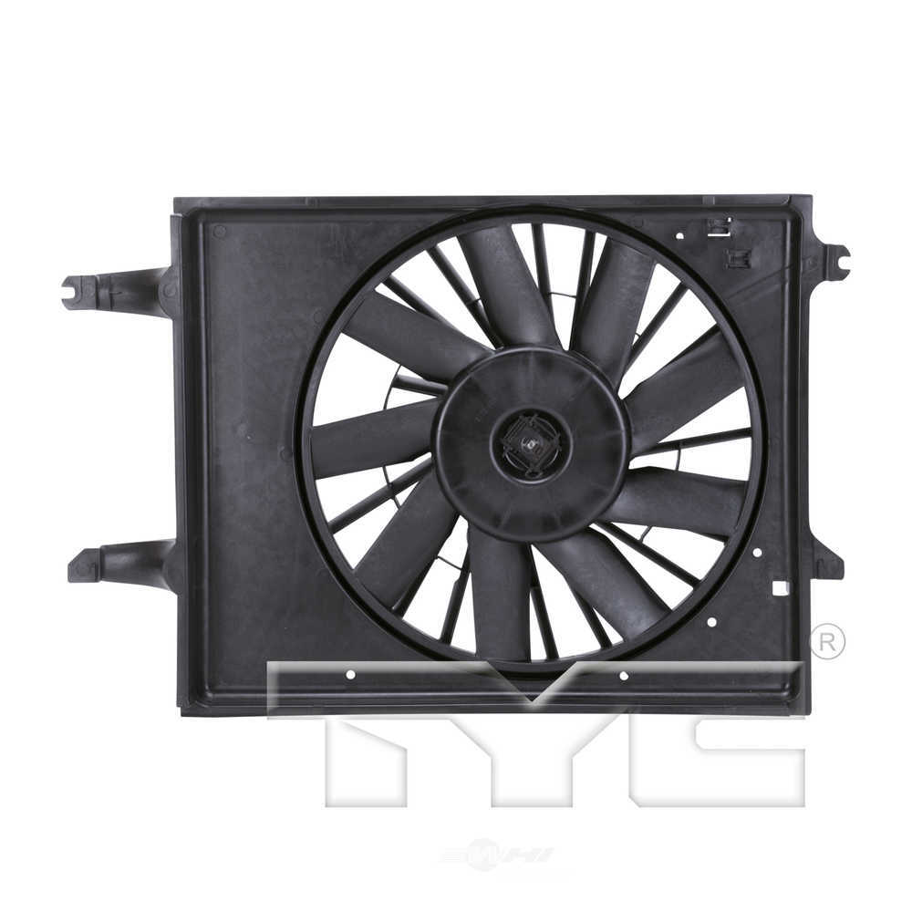 TYC - Dual Radiator And Condenser Fan Assembly - TYC - 620350