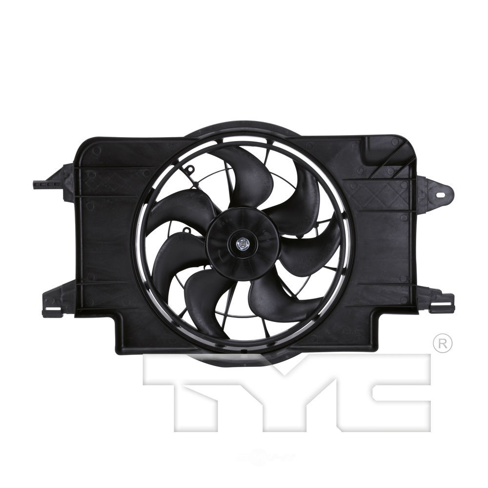 TYC - Dual Radiator And Condenser Fan Assembly - TYC 620390