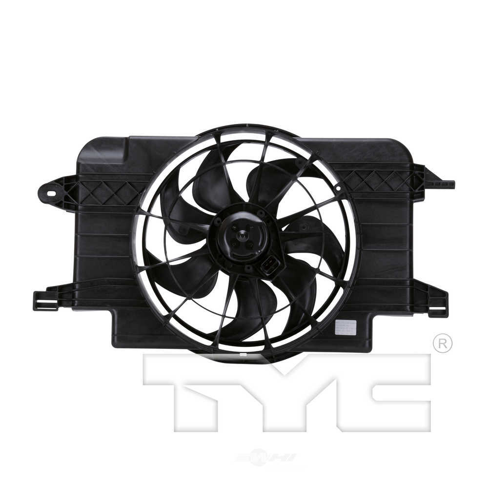 TYC - Dual Radiator And Condenser Fan Assembly - TYC 620390