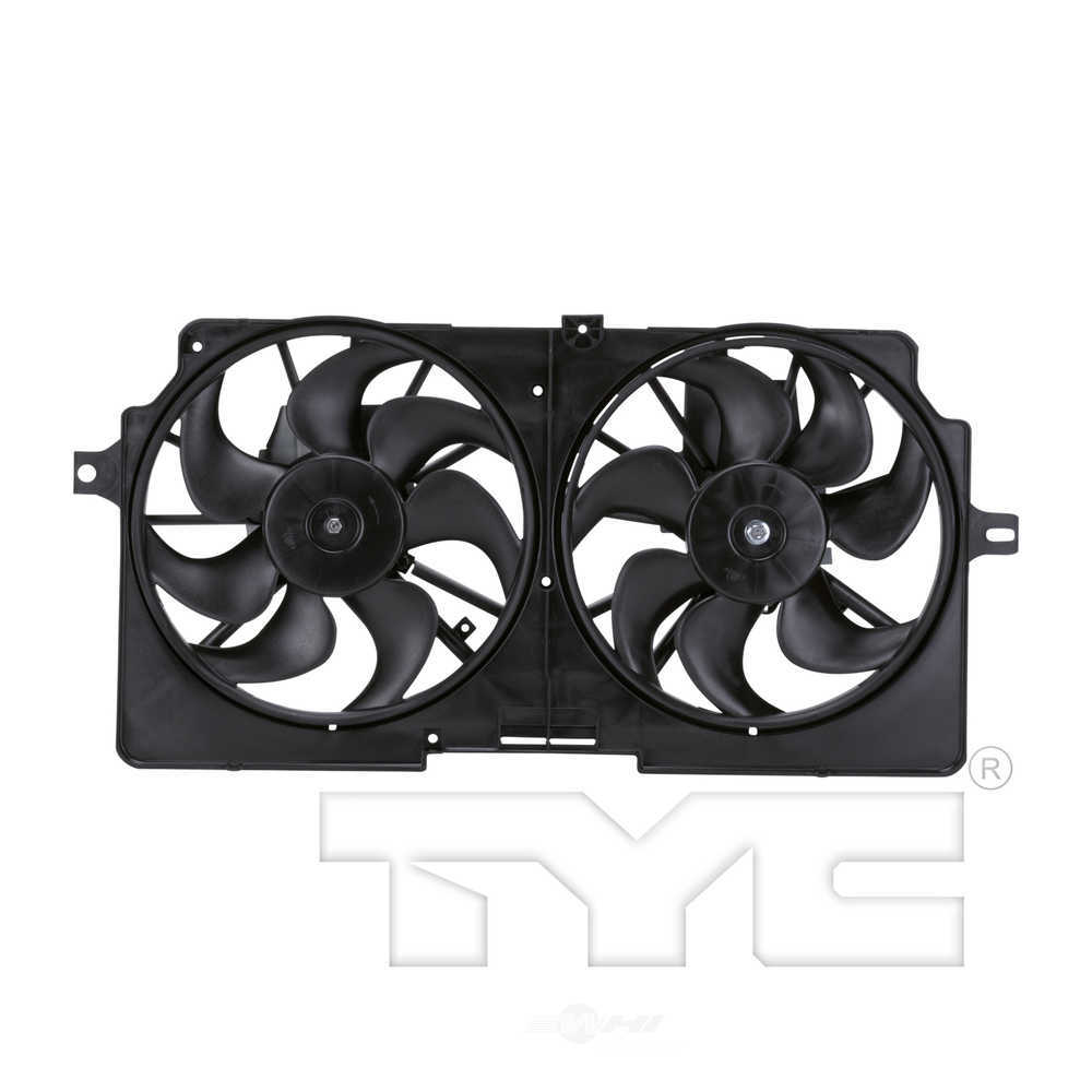 TYC - Dual Radiator And Condenser Fan Assembly - TYC - 620410