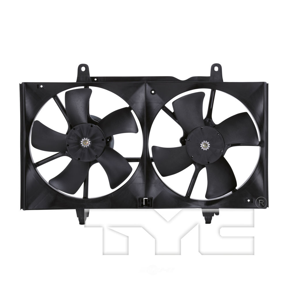 TYC - Dual Radiator And Condenser Fan Assembly - TYC 620420