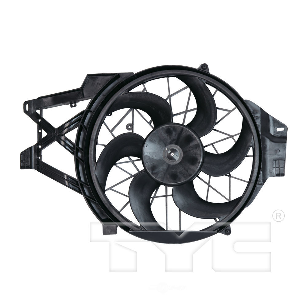 TYC - Dual Radiator And Condenser Fan Assembly - TYC 620500