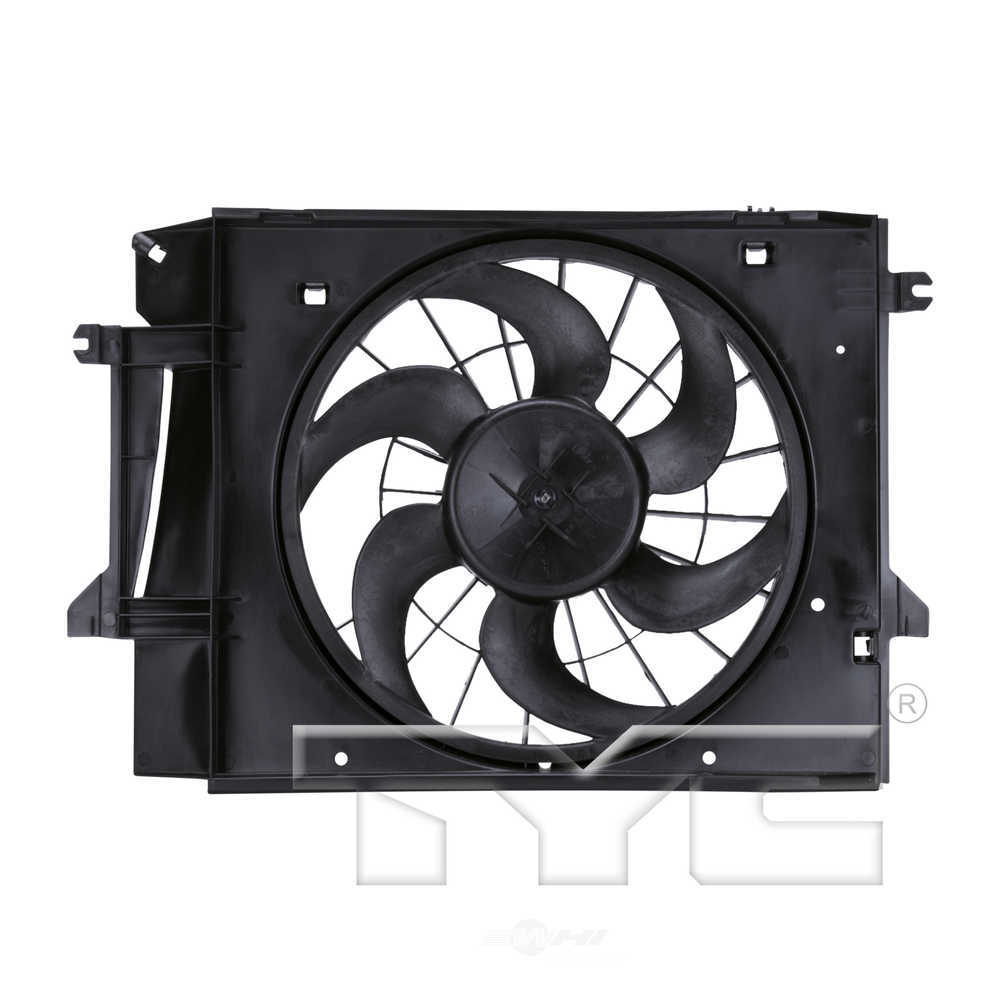 TYC - Dual Radiator And Condenser Fan Assembly - TYC - 620530