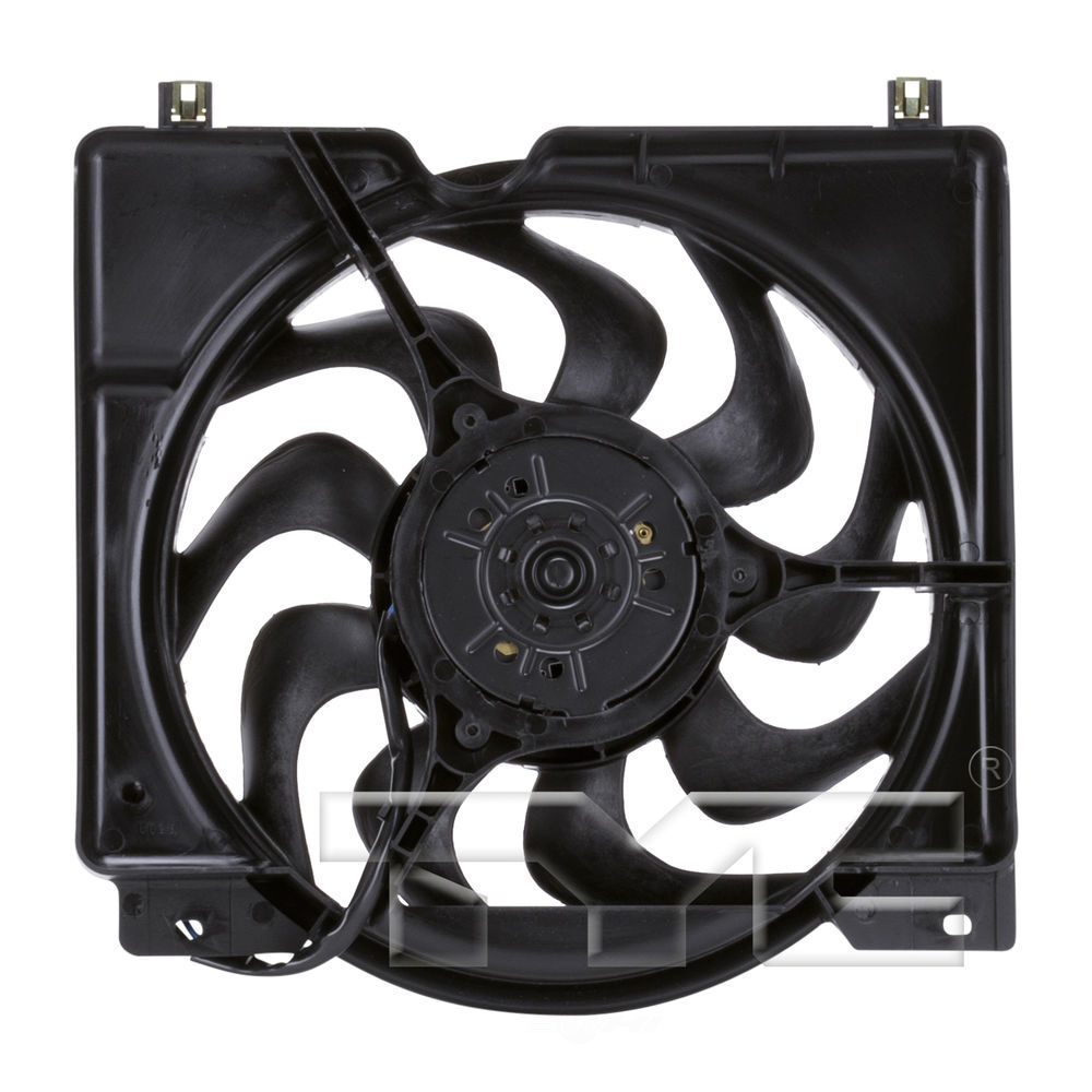 TYC - Dual Radiator And Condenser Fan Assembly - TYC 620550