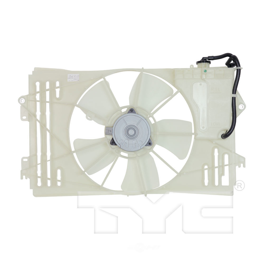 TYC - Dual Radiator And Condenser Fan Assembly - TYC 620630