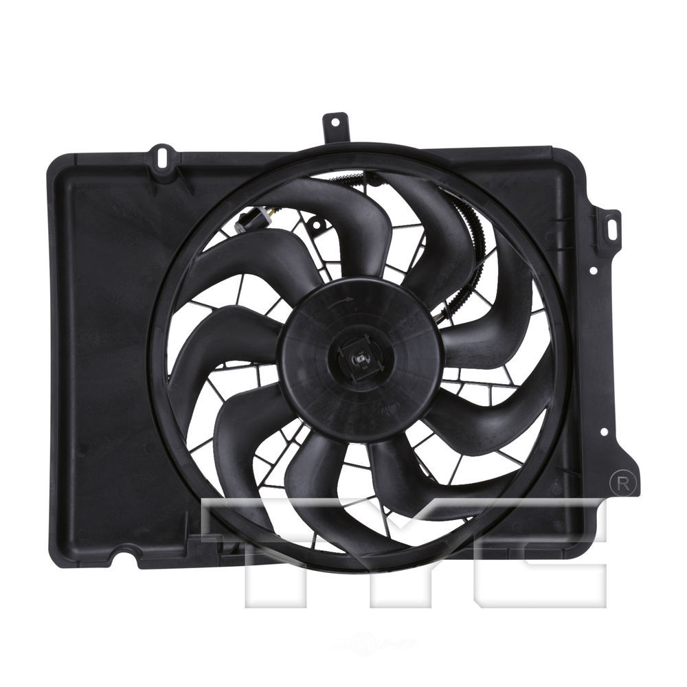 TYC - Dual Radiator And Condenser Fan Assembly - TYC 620640
