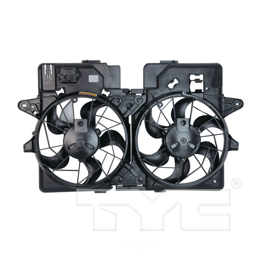 TYC - Dual Radiator And Condenser Fan Assembly - TYC 620660