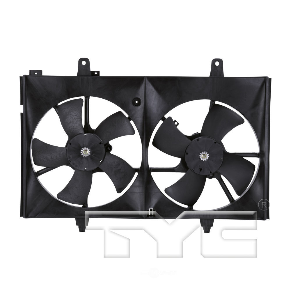 TYC - Dual Radiator And Condenser Fan Assembly - TYC 620760