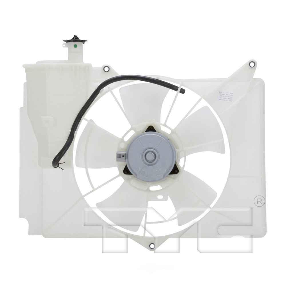 TYC - Dual Radiator And Condenser Fan Assembly - TYC 620790