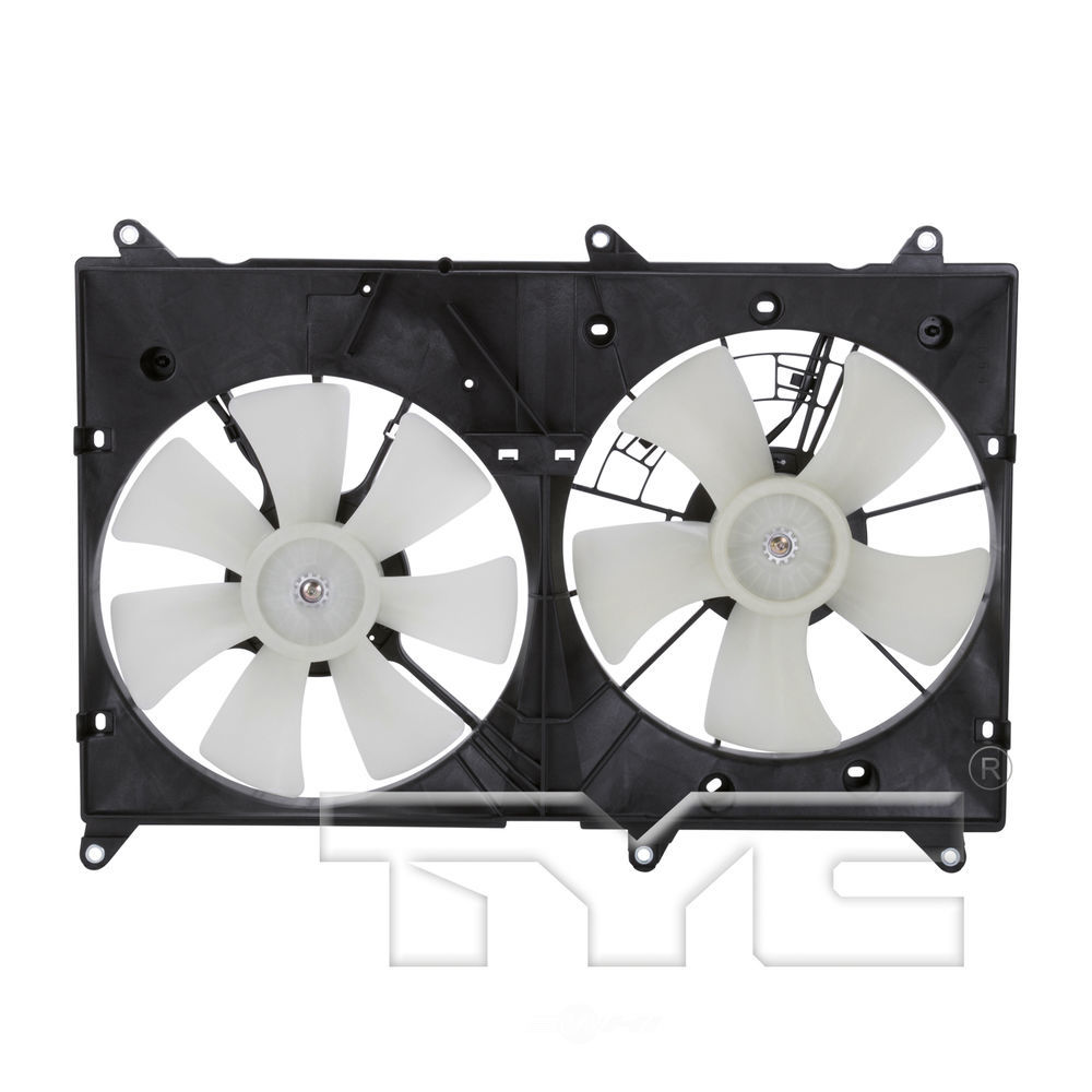 TYC - Dual Radiator And Condenser Fan Assembly - TYC 620810