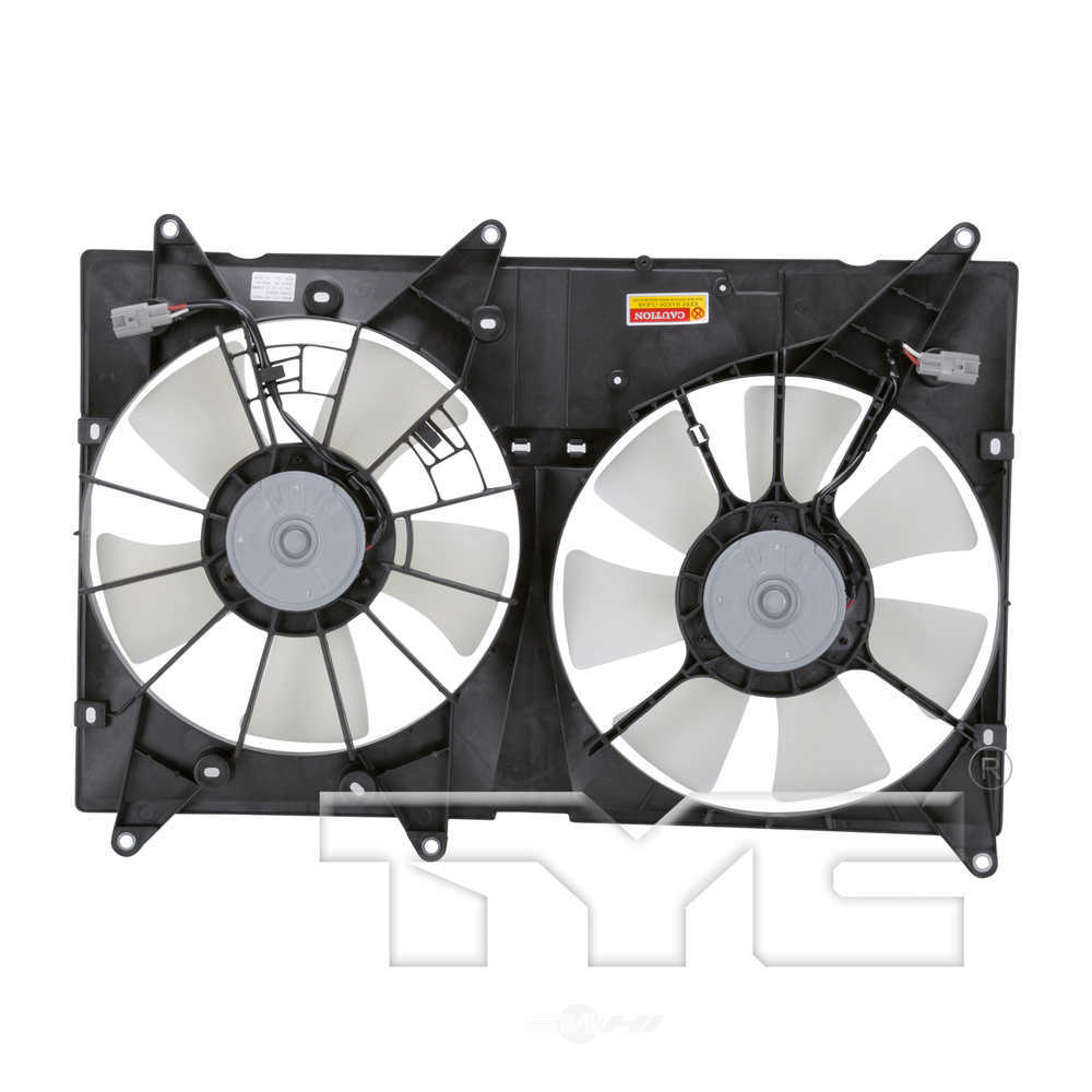 TYC - Dual Radiator And Condenser Fan Assembly - TYC 620810