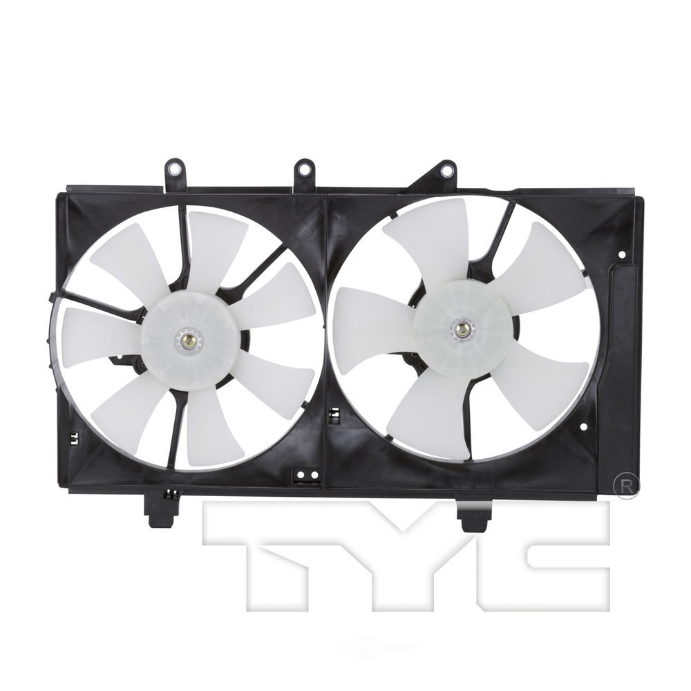 TYC - Dual Radiator And Condenser Fan Assembly - TYC 620830