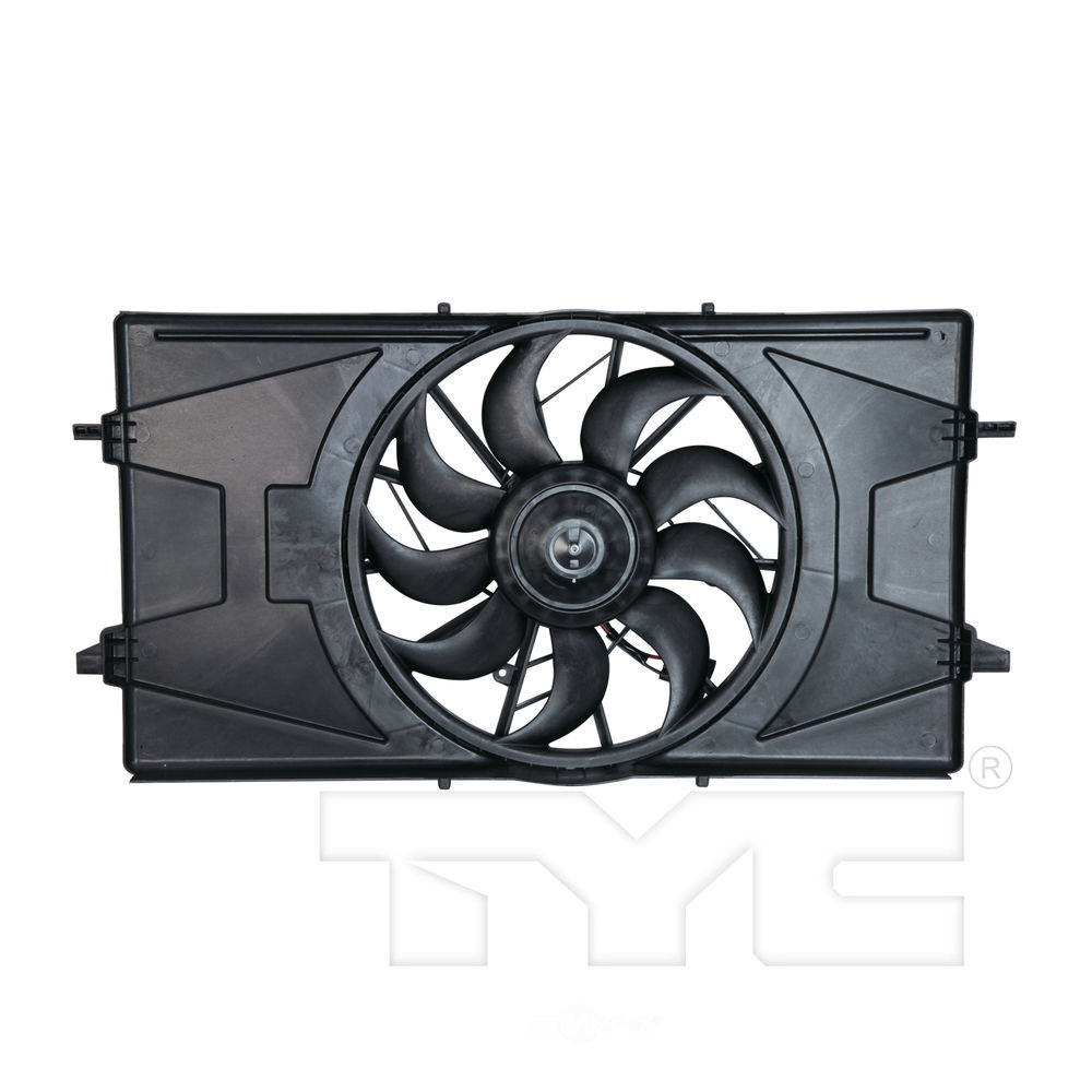 TYC - Dual Radiator And Condenser Fan Assembly - TYC 620900