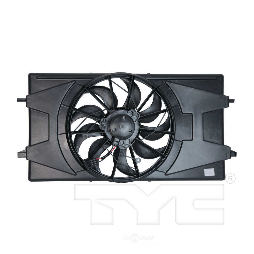 TYC - Dual Radiator And Condenser Fan Assembly - TYC 620900