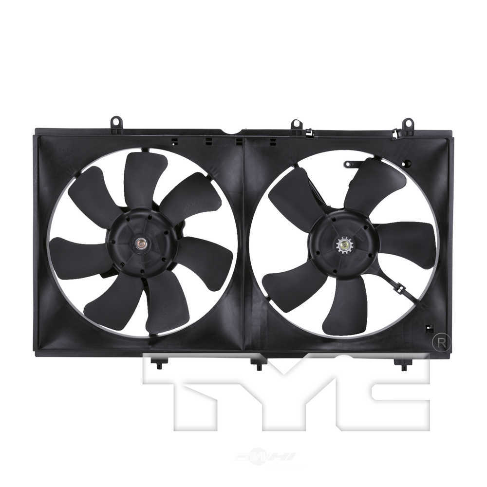 TYC - Dual Radiator And Condenser Fan Assembly - TYC - 620930