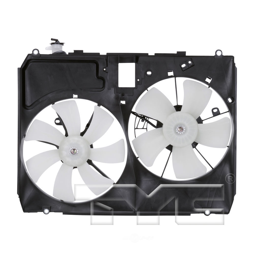 TYC - Dual Radiator And Condenser Fan Assembly - TYC 620960